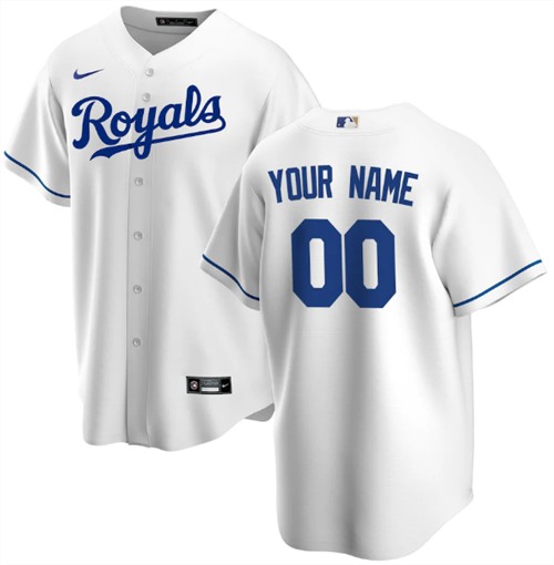 Men's Kansas City Royals ACTIVE PLAYER Custom MLB Stitched Jersey
